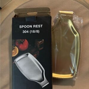 Gold Spoon Rest